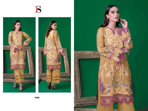 Deepsy Firdous Solitaire Heavy Embroidery Pakistani Salwar Suits